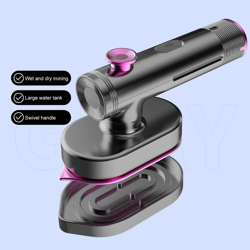 👕 Danoz SteamSmart | Portable Handheld Clothes Steamer | 2-Mode Steam & Dry | Fast Heat-Up | 180° Rotatable Handle | Travel-Ready | Quick Wrinkle Remover | AU Plug ✨🧹