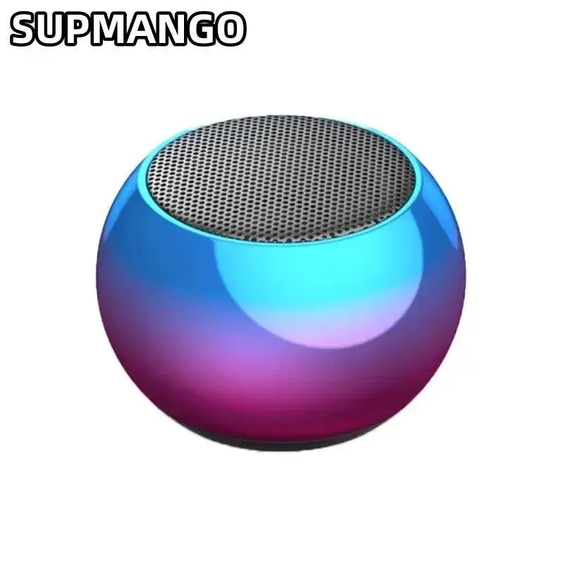 Danoz Smart  🔊 M3 Flash Wireless Bluetooth Speaker Portable Small Steel Gun Metal Heavy Subwoofer Outdoor Mini Bluetooth Small Speaker