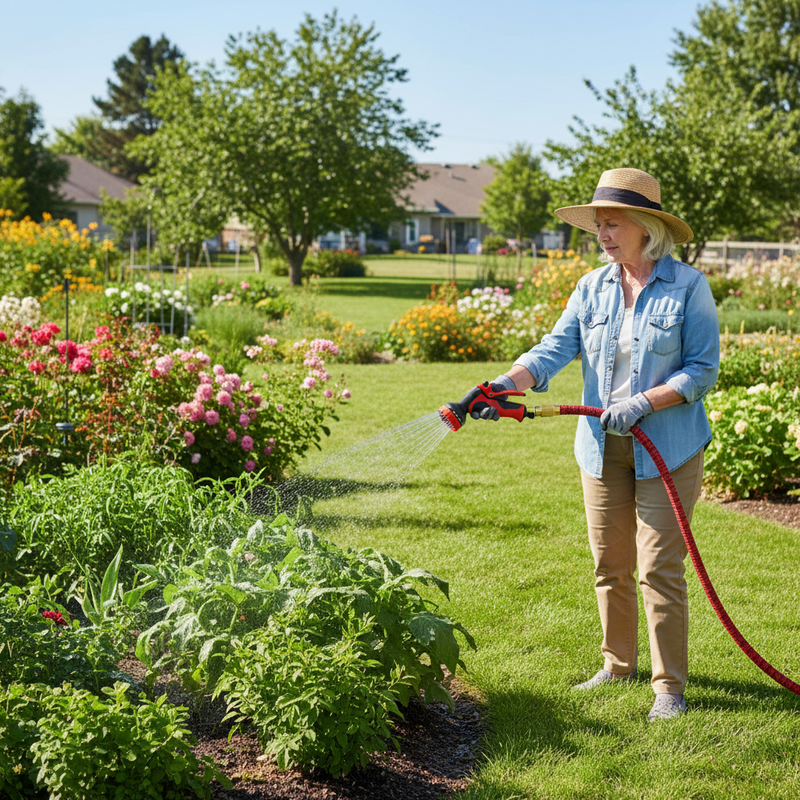 Transform your gardening and car washing experience with WaterBlast Expandable Hoses from Danoz Direct, Offering, 7.5 - 30 Meters