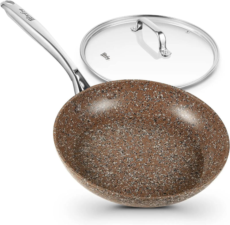 Add a pop of color to your cooking with Danoz DuraStone 26cm Forged Aluminum Fry Pan! incl. 5 years warranty