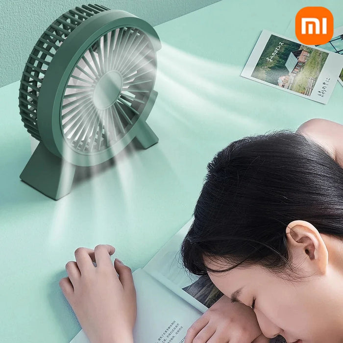 Introducing Danoz Smart - Xiaomi Camping Mini Fan: the perfect portable cooling solution for your laptop and home office needs