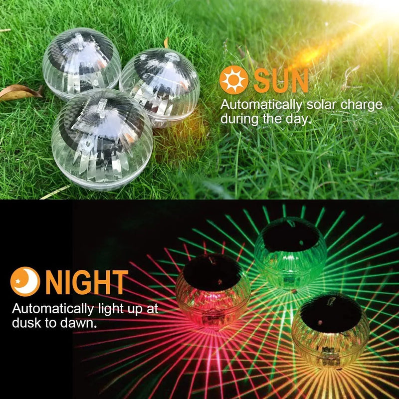 Bring the party to your backyard with this enchanting solar-powered floating light ball. Drop it in your pool, pond, or garden - Buy 1 Get 1 Free!
