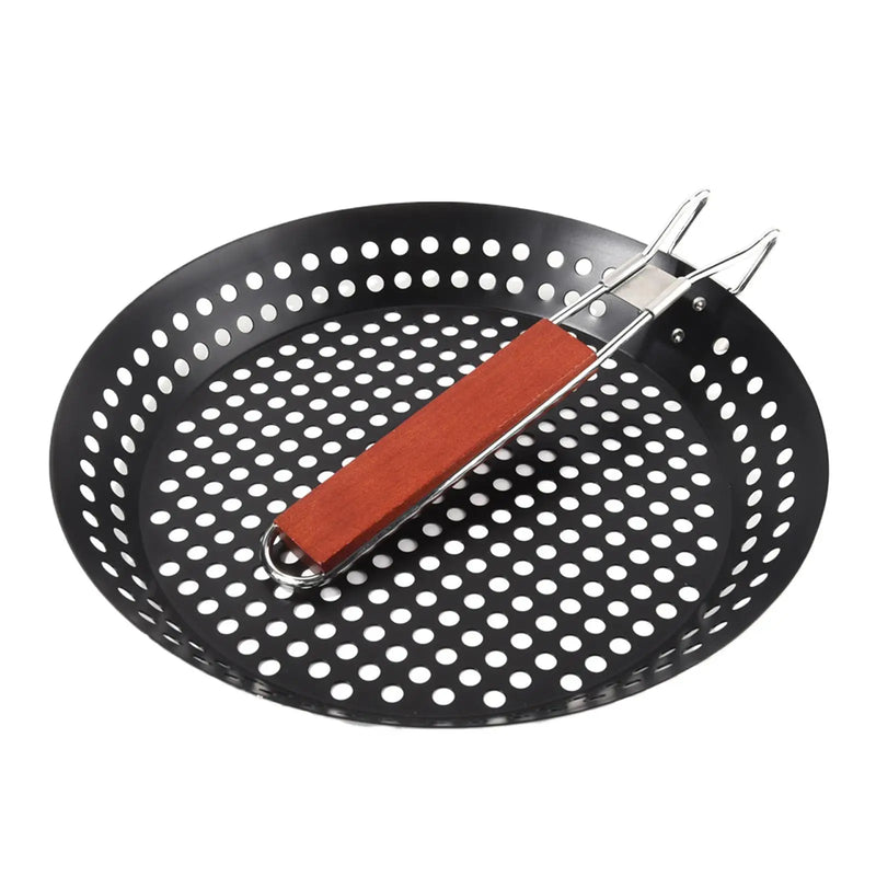 Your new grilling best friend Danoz BBQMagic Grilling Skillet. Built tough from premium carbon steel, Huge 30.5cm powerhouse!