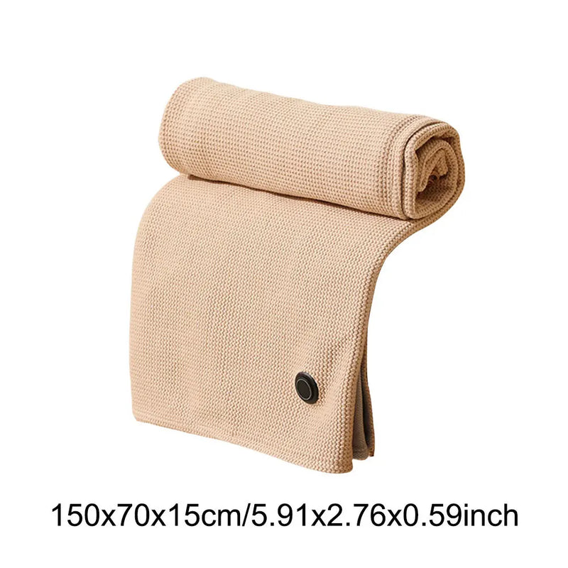 Danoz WinterSmart - Wearable USB Electric Heated Blanket 3 Heated Level Throw Blanket with 5000mAh Power Bank Heating Blanket Shawl For Home Office