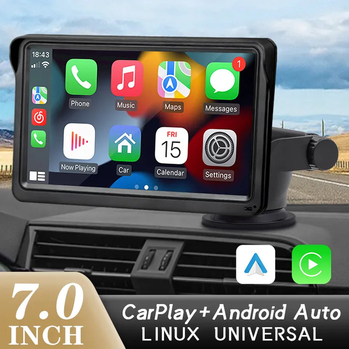 Upgrade your driving experience with Danoz Direct's Hippcron CarPlay Android Auto Car Radio. Enjoy seamless connectivity