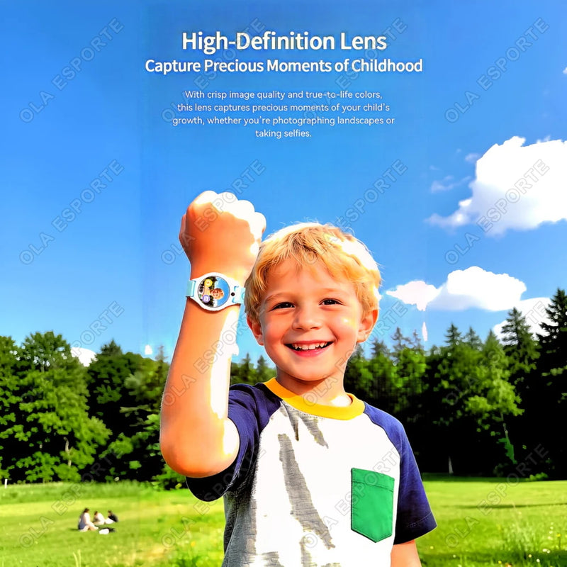 ⌚ Danoz KidSmart | Ola Esporte Kids Smart Watch | 1.52" HD Touch | 18 Games | Flashlight | Sleep Monitor | Alarm Clock | Birthday Gift Boys & Girls ✨