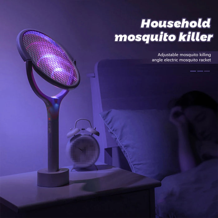 Safely and effectively eliminate pesky mosquitoes and flying bugs with Danoz Direct Exclusive Mosquito Bat and Lamp!