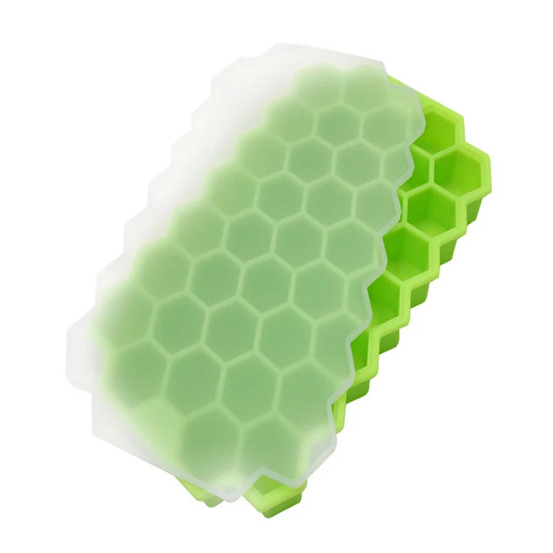 Danoz CookSmart - Buy 1 Get 1 Free - 37 Grids Silicone Meatball Mold With Lid Honeycomb Rice Ball Maker Fish Balls Beef Balls Mold Meat Tools Kitchen Accessories