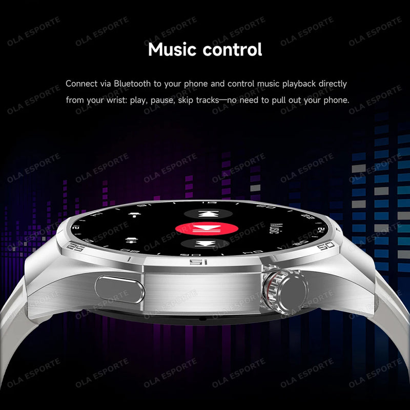 ⌚ Danoz TechSmart | Ola Esporte HW12 Smart Watch | 1.5" Round IPS | Bluetooth 5.3 Calls | Heart Rate, SpO2 & Sleep | IP67 | Voice Assistant | 9 Colours | HiwearPlus