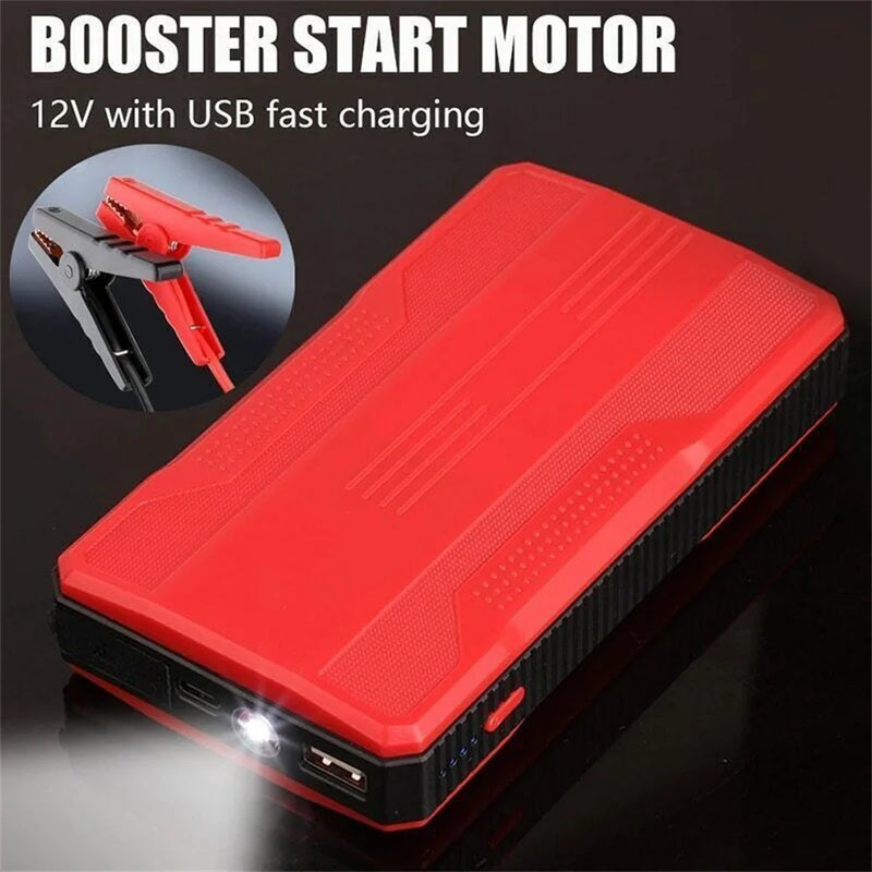 Never get stranded again with the powerful, portable Danoz Mighty Jump - 20000mAh High Power Car Battery Jump Starter