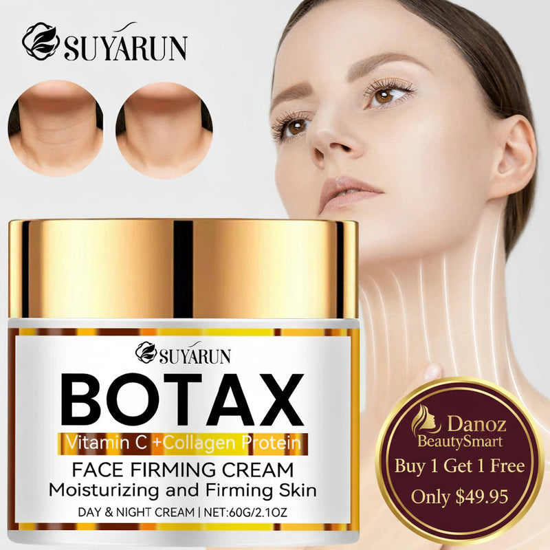 Danoz BeautySmart - SUYARUN Professional Botox Anti-Aging Face Cream | Wrinkle Reduction & Skin Tightening Formula | Natural Ingredients. - Buy 1 Get 1 Free!