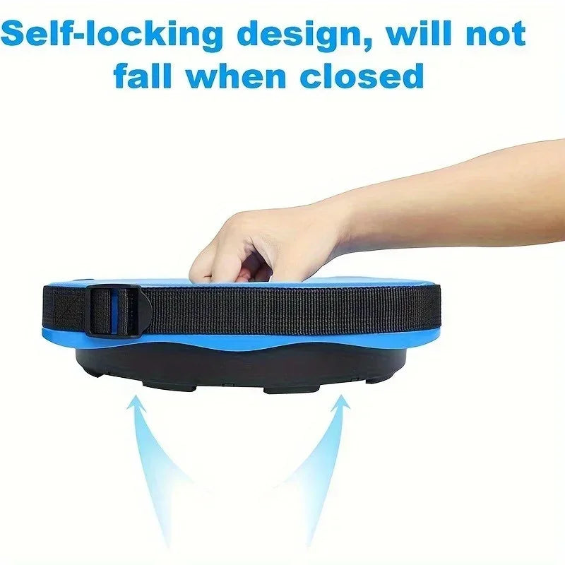 🧘 Danoz SeatSmart | Portable Telescopic Folding Stool | Adjustable Height | Lightweight | Hiking, Camping, Fishing & Travel | Buy 1 Get 1 More!