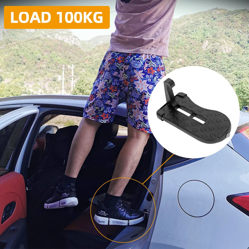 Secure your roof-top cargo with Danoz Direct's SafeStep, Feel secure with our Foldable Car Roof Rack Step. Free Postage