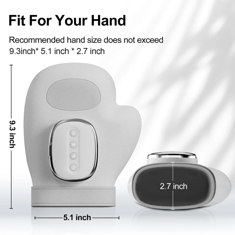 Danoz MassageSmart - Professional Hand Massager Finger Wrist Palm Relaxation Device with Airbag Compression Kneading for Improves Hand Health