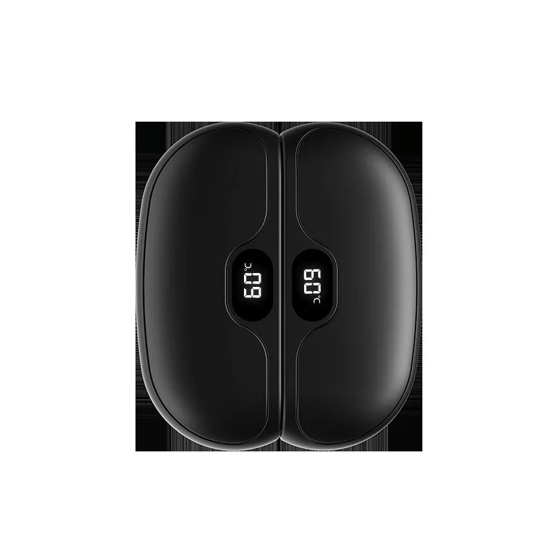 🔥 Danoz WinterSmart | Magnetic USB Rechargeable Hand Warmer | 4000mAh | Digital Temperature Display | Detachable Two-Part Design | Pocket Portable Heater | Perfect Winter Gift ❤️❄️