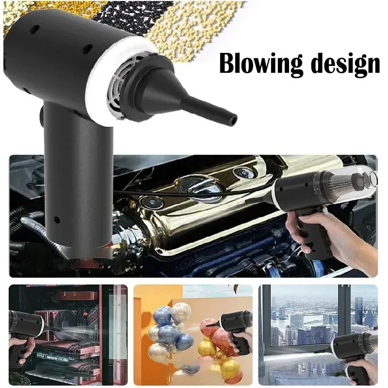 🌀 Danoz CleanSmart | PowerVac 20W Wireless Handheld Vacuum & Blower | HEPA Filter | USB-C Rechargeable | Buy 1 Get 1 More!