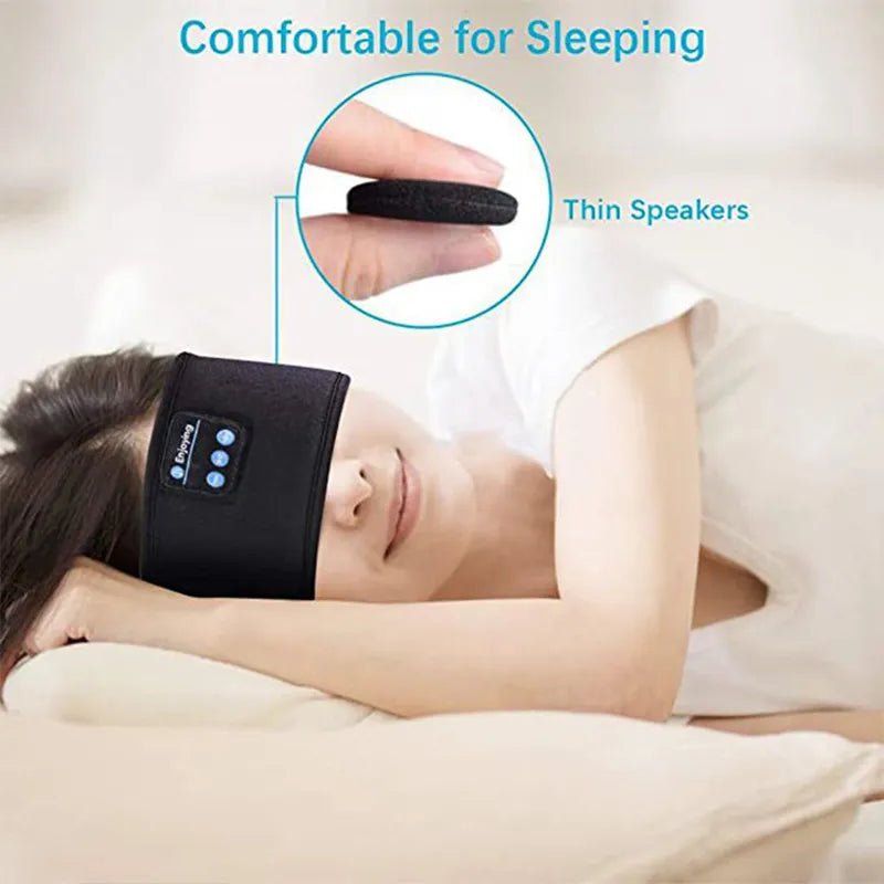 Upgrade your sleep and workout game with Danoz Direct - EarBand, the ultimate combo of a headband and Bluetooth earphones!