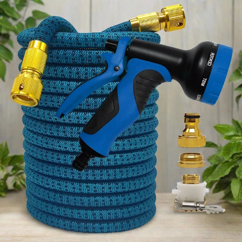 Transform your gardening and car washing experience with WaterBlast Expandable Hoses from Danoz Direct, Offering, 7.5 - 30 Meters