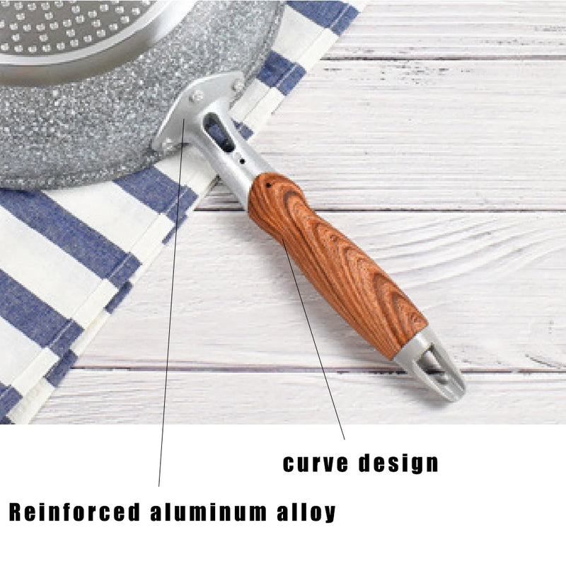 Experience effortless cooking with Danoz DuraStone cookware Frying Wok Pan - Super Quality