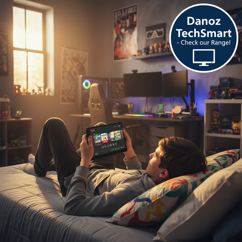 Danoz TechSmart - 11.6 inch Portable monitor 1366X768 lcd display TFT gaming monitor, Laptop PS4 Xbox360 switch HDMI-Compatible