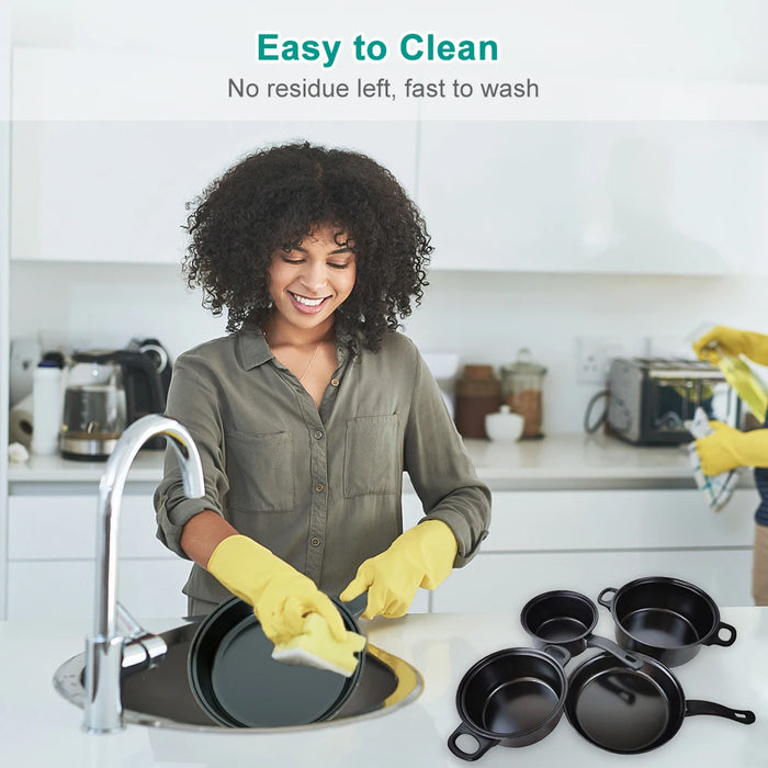 Danoz Direct - Transform your cooking experience with our 13-piece non-stick kit! Designed for efficiency and durability