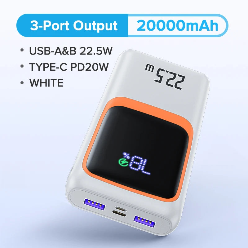 Danoz PowerSmart - The Power Bank That Never Lets You Down! 10000mAh & 20000mAh, 22.5W Fast Charge, USB-C PD ⚡📱