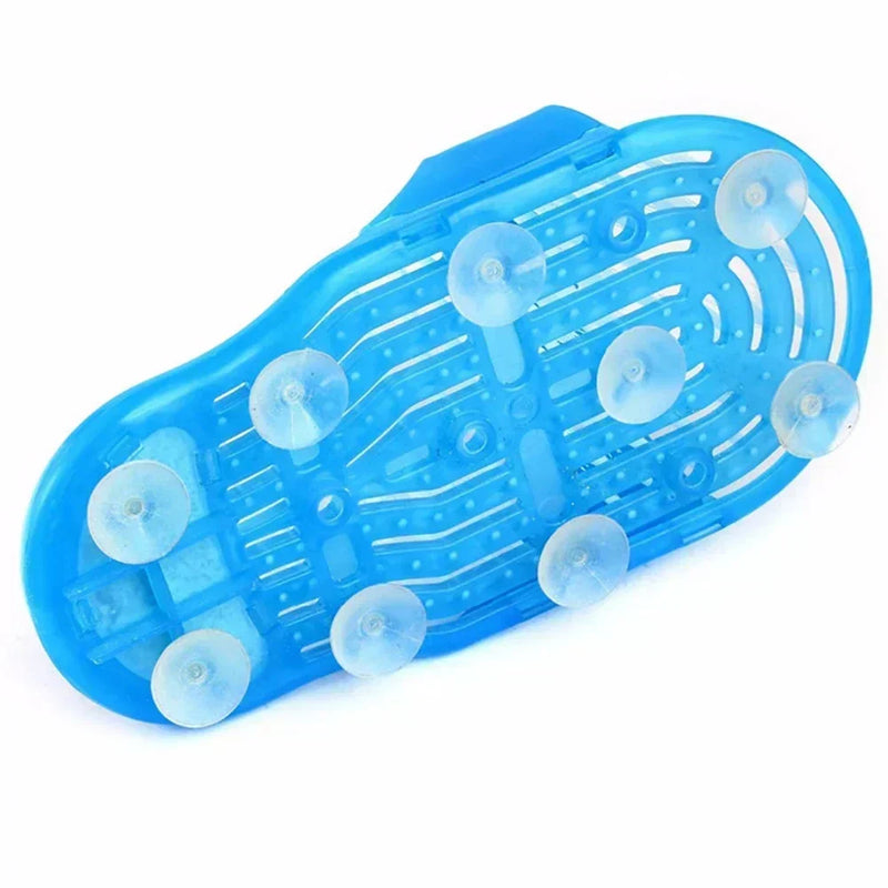 🛀 Danoz ShowerSmart | Shower Foot Scrubber & Massager | Soft Brush | Dead Skin Remover | Suction Cup Base | Spa Exfoliator | Buy 1 Get 1! ✨