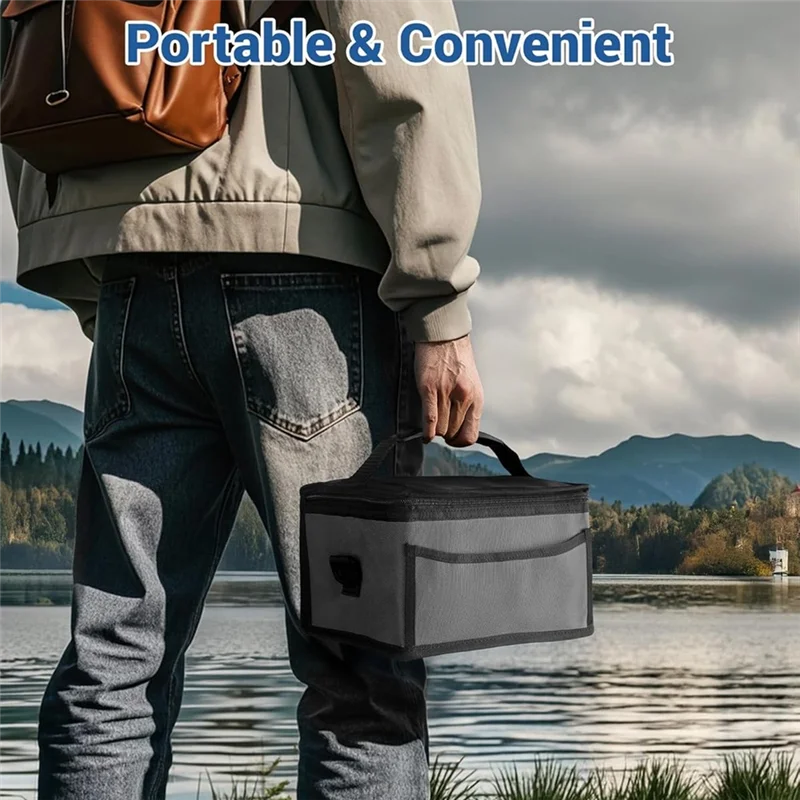 Keep your meals piping hot wherever you roam with this clever electric lunch box. The rechargeable heating system means no cords needed