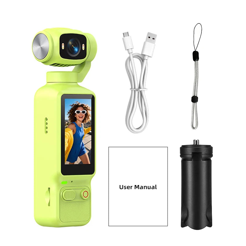 🎥 Danoz CamSmart | Ourlife 4K Action Camera | 180° Rotatable Lens | 1.97" Screen | 10MP | 1800mAh | Built-in Mic | CE & RoHS | YouTube & Vlog Ready | 5 Colours