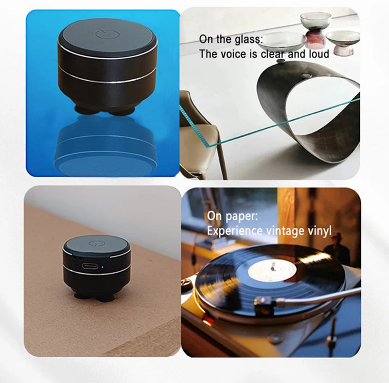 Danoz SoundSmart – Feel the Music Like Never Before! Wireless Bone Conduction Speaker with Suction Mount, TWS Hi-Fi Sound, Enhanced Bass & Dynamic Audio – Buy 1 Get 1 More! 🔊🦴✨