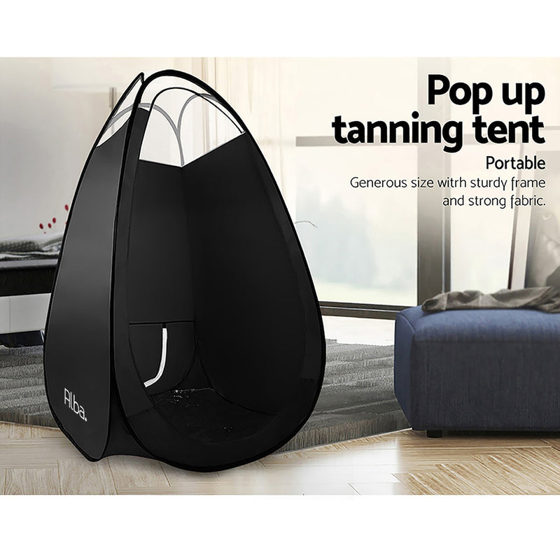 Danoz Summer - Portable Pop Up Tanning Tent - Black - Incl. Delivery