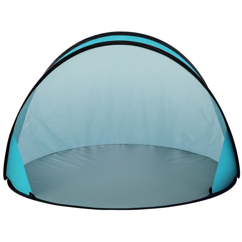 Ultimate convenience and protection with Danoz Direct - Weisshorn Pop Up Beach Tent. This portable sun shade shelter is perfect for camping