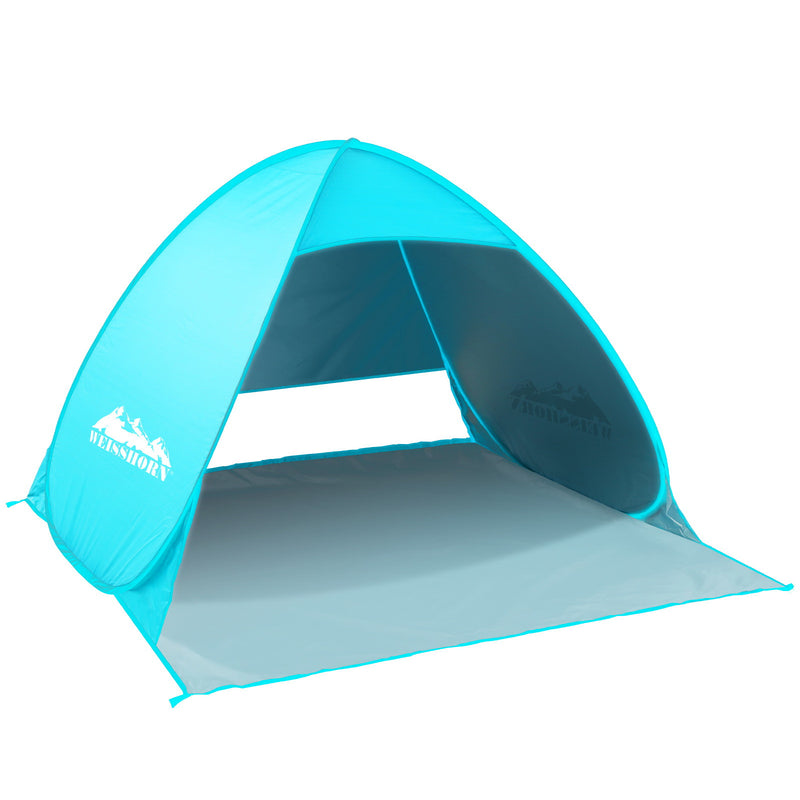 Danoz Camping - Weisshorn Pop Up Beach Tent Camping Hiking 3 Person Sun Shade Fishing Shelter