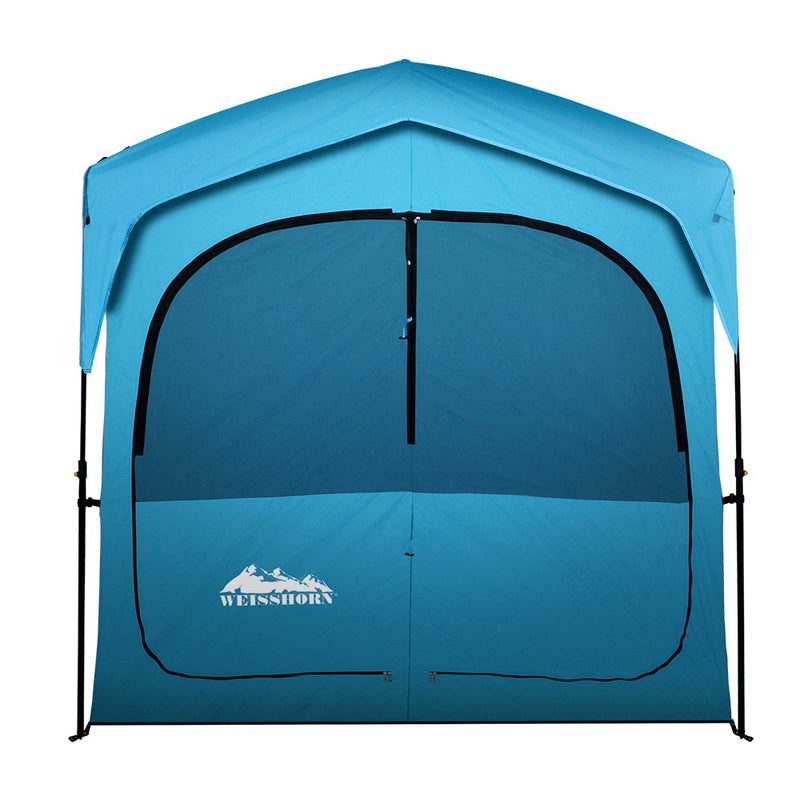 Danoz Direct - Weisshorn Double Camping Shower Toilet Tent Outdoor Fast Set Up Change Room