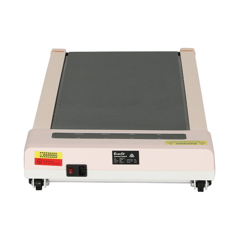 Danoz Fitness - Everfit Treadmill Electric Walking Pad Under Desk Home Gym Fitness 360mm Pink