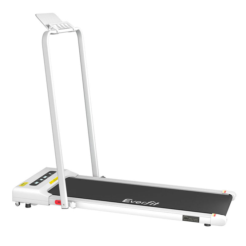 Danoz Fitness - Everfit Treadmill Electric Walking Pad Under Desk Home Gym Fitness 380mm White
