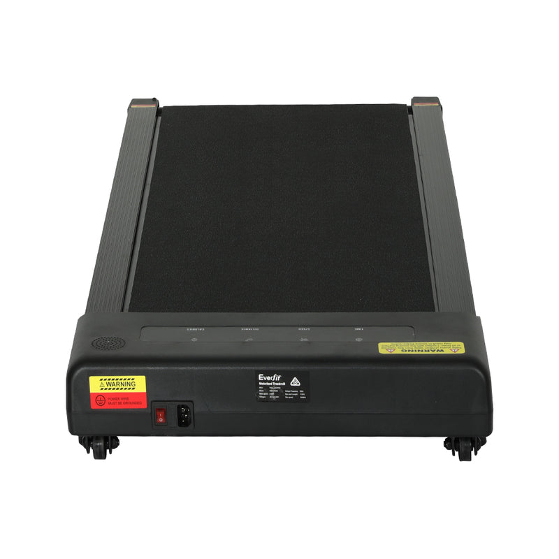 Danoz Fitness - Everfit Treadmill Electric Walking Pad Under Desk Home Gym Fitness 400mm Black - Free Delivery