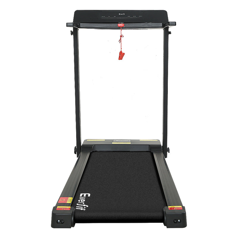 Danoz Fitness - Everfit Treadmill Electric Home Gym Fitness Exercise Fully Foldable 450mm Black - Free Delivery