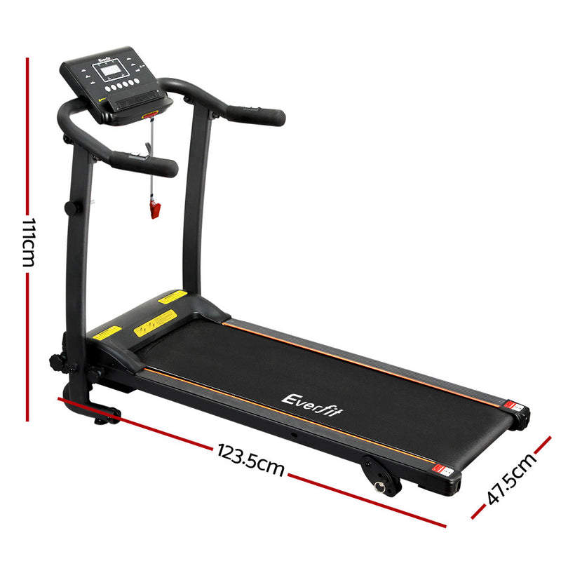 🏃 Danoz FitnesSmart | Everfit Electric Treadmill | 370mm Belt | 1HP | 12 Speed Levels | 12 Programs | Foldable | LED Display | 100kg Capacity