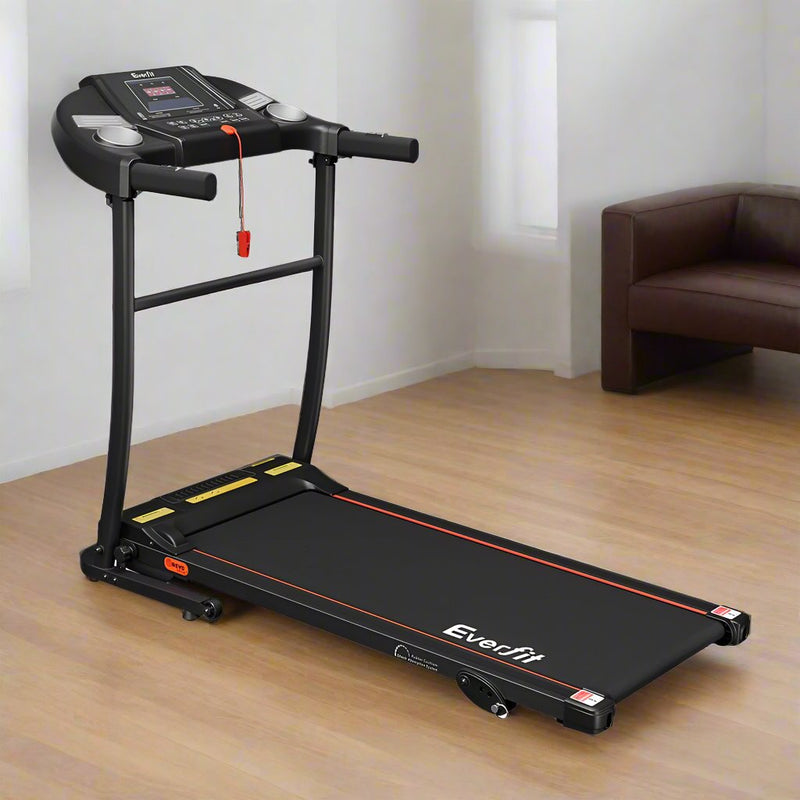 Danoz Fitness - Everfit Treadmill Electric Home Gym Fitness Exercise Equipment Incline 400mm - Free Delivery!