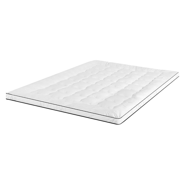 Transform your sleep with Danoz Direct Giselle Bedding Mattress Topper Pillowtop! Designed for Queen size beds