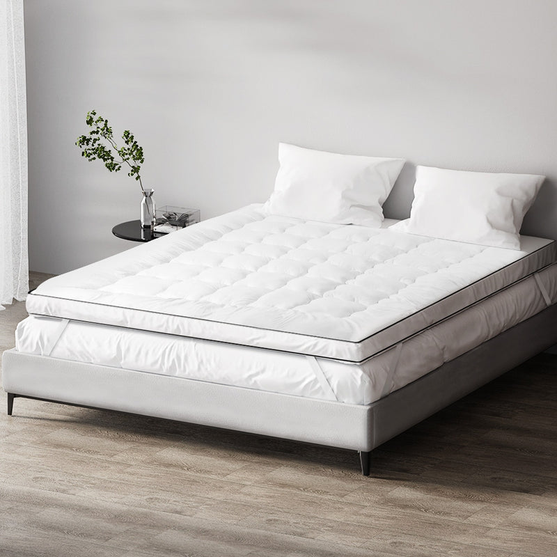Transform your sleep with Danoz Direct Giselle Bedding Mattress Topper Pillowtop! Designed for Queen size beds