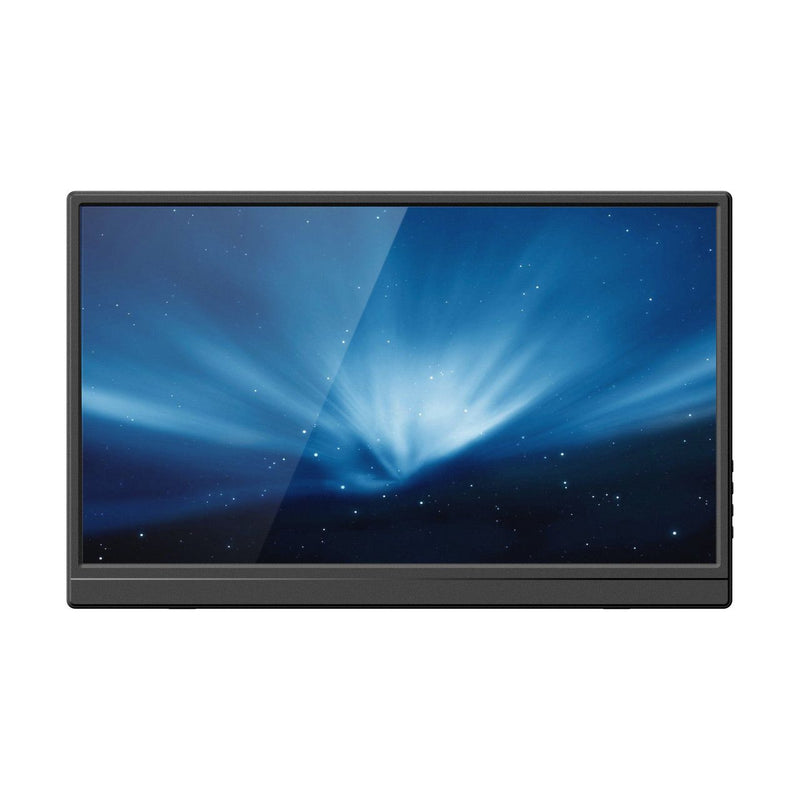 Danoz DeviceSmart – Your Second Screen, Anywhere! Laser 15.6" Full HD Portable Monitor with USB-C & HDMI, IPS Display, Built-in Speakers & Adjustable Stand 🖥️💻✨
