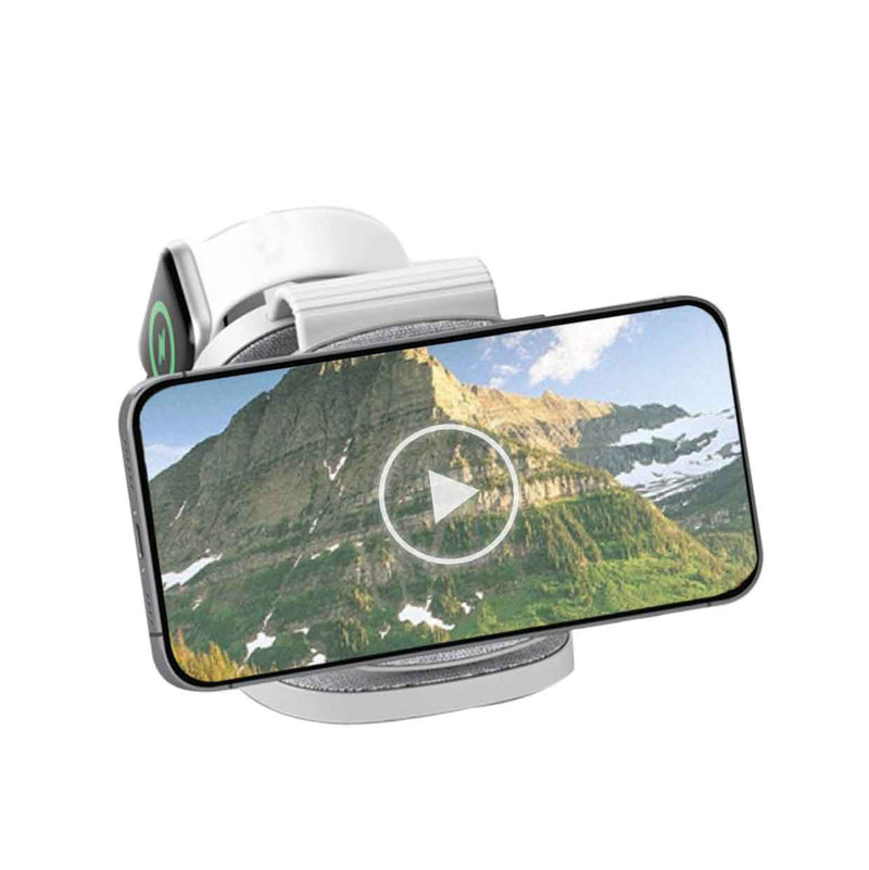 Danoz Smart - Laser 3-in-1 Travel Wireless Charging Pad for Apple