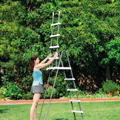 Danoz Outdoors -Intex Pool Ladder with Removable Steps for 122cm (48") Wall Height Pools 28076