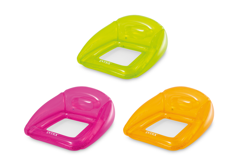 Danoz Pools -Intex Pool Lounge Chair Transparent 56802 - Super deal!