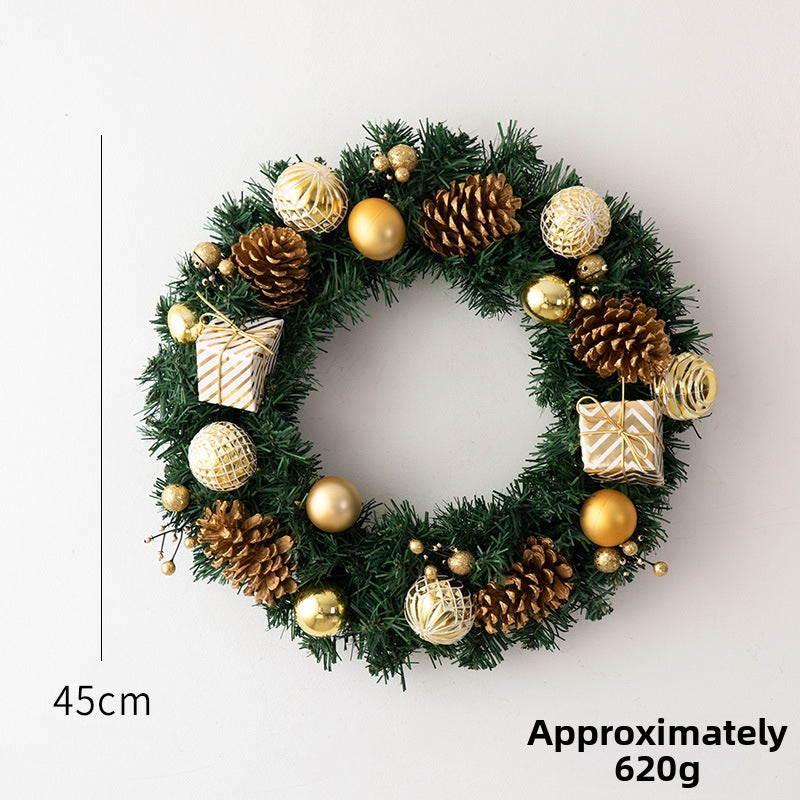 Deck the halls with festive flair! This Danoz Christmas wreath brings instant holiday magic to your front door or any wall in your home