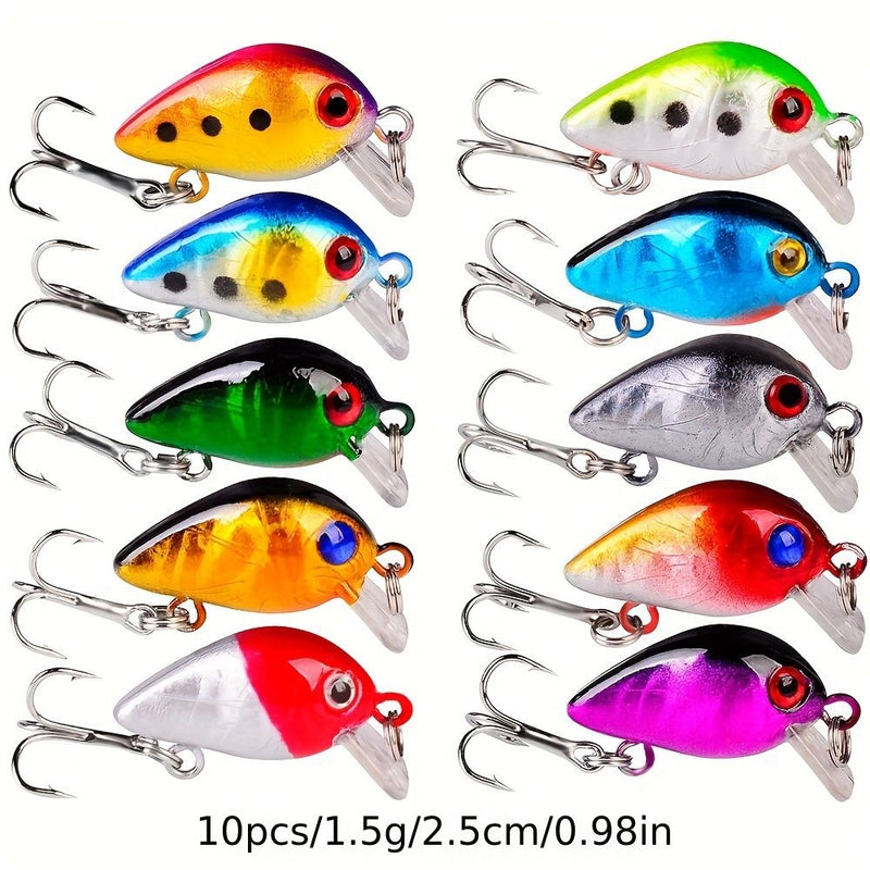 🎣 Danoz FishSmart | Proberos 20-Piece Minnow Lure Set | 8g | Dual-Size 9.5cm & 9cm | ABS Resin | Treble Hooks | Fresh & Saltwater