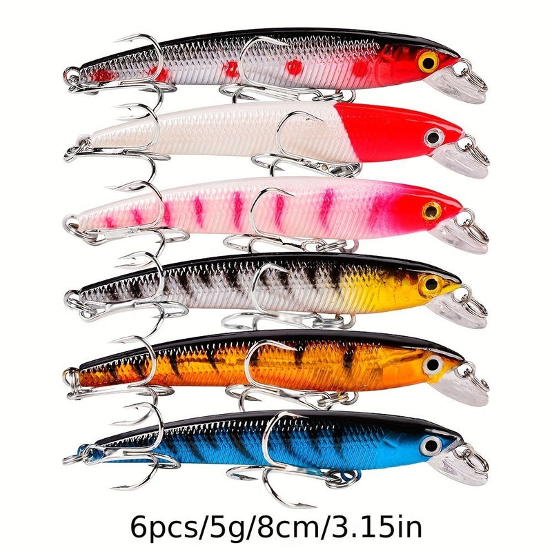 🎣 Danoz FishSmart | 59-Piece Fishing Lure Set | Diverse Sizes & Colours | Hard Baits, Soft Lures & More | Fresh & Saltwater | Free AU Postage