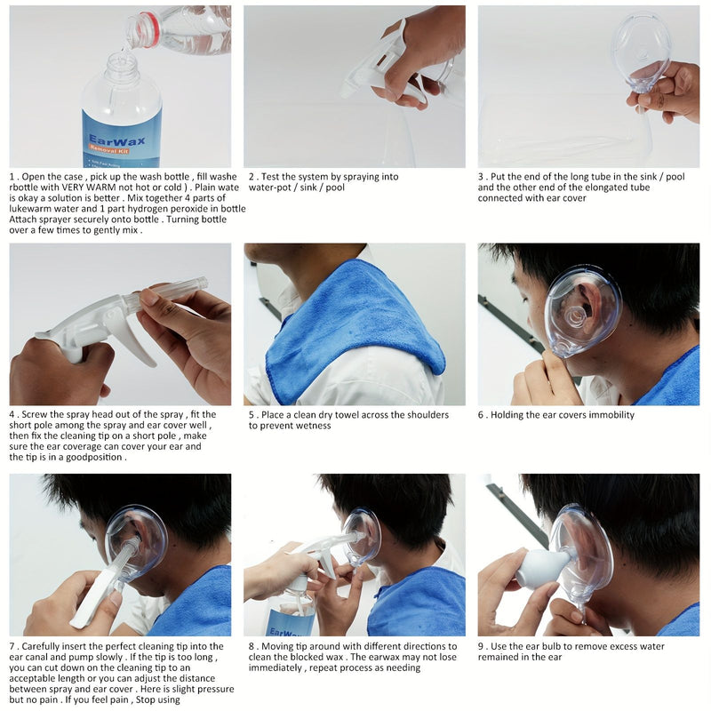 👂 Danoz EarcareSmart | Reusable Earwax Cleaning Kit | Safe & Effective | Home Use | Whole Family | Free AU Postage
